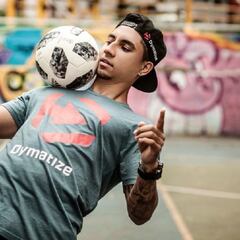 Boyka Ortiz, el colombiano en el Mundial de freestyle fútbol