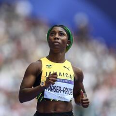 Shelly-Ann Fraser-Pryce deja vacante el récord de cinco medallas consecutivas en los 100 metros planos
