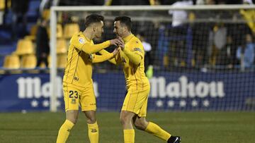 27/01/19 PARTIDO DE SEGUNDA DIVISION ALCORCON - CORDOBA GOL 1-1 JUAN MUÑOZ ALEGRIA