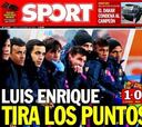 Atizan a Luis Enrique: "tira los puntos" y "pierde el crédito"