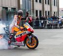 Exhibición de Márquez previa al GP de Gran Bretaña