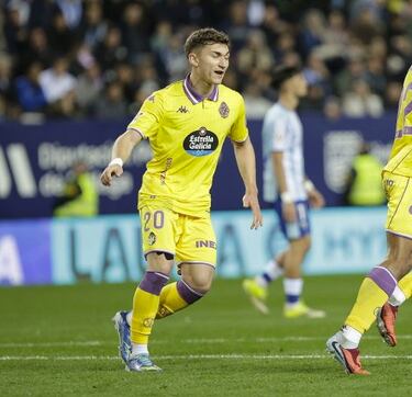 Tras quedarse con un jugador menos, el Málaga vio como Chuky emergía para dar al Valladolid un valioso punto. Dos acciones a balón parado en las que el delantero demostró el guante que tiene en el pie, que acabaron en dos goles.
