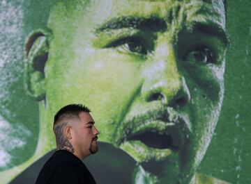 Andy Ruiz dejó la cifra en la báscula en 256 libras.