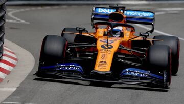 Carlos Sainz, McLaren MCL34 (Mónaco, F1 2019).