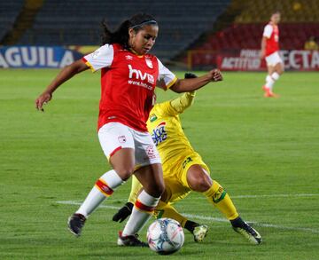 Las Leonas golearon ante 10.000 aficionados que llegaron a El Campín.