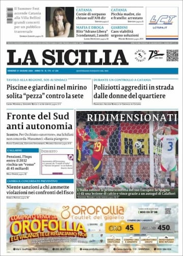 España es una fiesta, bravissimo... las portadas en prensa tras la victoria ante Italia