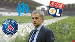 Three Ligue 1 clubs with their eye on Jose Mourinho