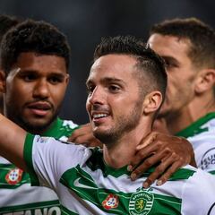 Sarabia se sale en la goleada del Sporting