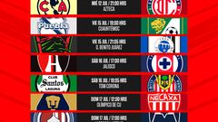 Liga MX: Fechas y horarios de la jornada 3, Apertura 2022