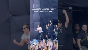 Harry Styles festejó el pase de Argentina a Cuartos de Final de Qatar 2022