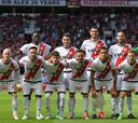 El Rayo Vallecano estrena sus nuevas equipaciones en Old Trafford