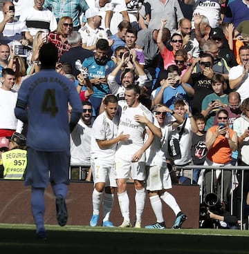 Real Madrid 2-0 Granada | Llegó el primer gol en partido oficial de Eden Hazard, que definió con un sombrero ante Rui Silva.


