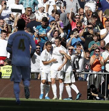 Real Madrid 2-0 Granada | Llegó el primer gol en partido oficial de Eden Hazard, que definió con un sombrero ante Rui Silva.

