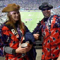 Las mejores imágenes de la afición en el Super Bowl LII