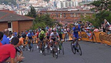 Etapa de la Vuelta a España celebrada en Navarra.