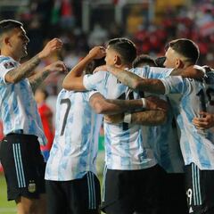 Argentina ganó en Chile sin Messi y Scaloni en la delegación
