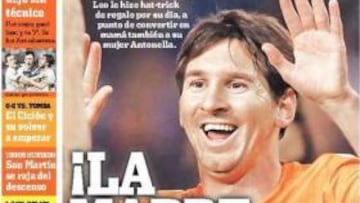 'Olé' se rinde a Messi: "¡La madre que lo parió!"