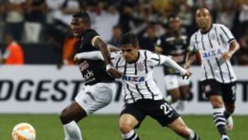 El partido entre Corinthians y Once Caldas en Brasil termin&oacute; con victoria 4-0 a favor del local.