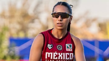 Diana Flores y la Selección femenil de flag football van por más