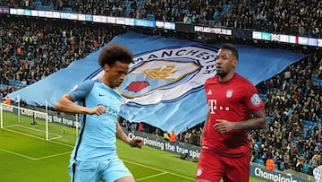 San&eacute; y Boateng. 