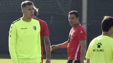 Christian Rivera será titular por primera vez en el Huesca.
