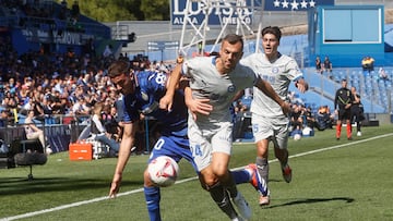 Jordán contra el Getafe.