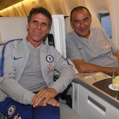 Zola vuelve al Chelsea como asistente de Sarri
