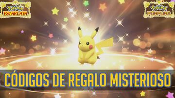 Todos los c&oacute;digos de Regalo Misterioso de Pok&eacute;mon Escarlata y Pok&eacute;mon P&uacute;rpura