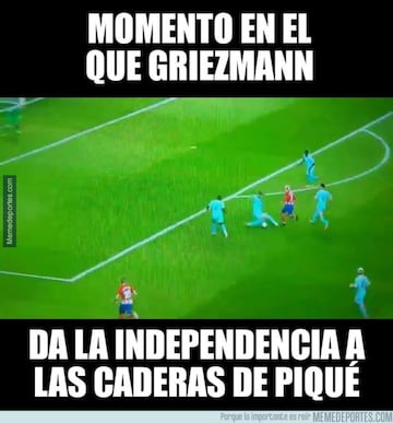 Los memes más divertidos del Atlético-Barcelona