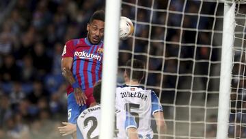 El gol de Aubameyang en San Sebasti&aacute;n que cambi&oacute; el paisaje del Bar&ccedil;a de cara a final de Liga.