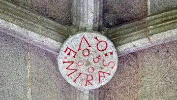 ¡°?Qu¨¦ miras, bobo?¡±: la frase de Messi que aparece en un monasterio del siglo XVI