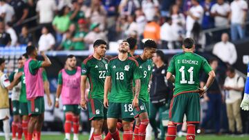 México perdió 3-0 en Las Vegas frente a Estados Unidos en duelo de la Concacaf Nations League.