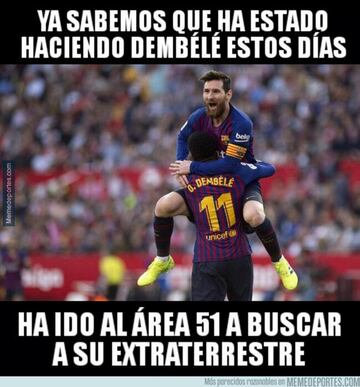 Real Madrid, Barça... protagonistas de los memes de la jornada
