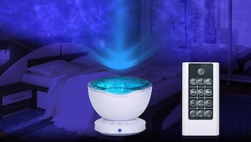 Esta lámpara proyector de estrellas suma más de 11.000 valoraciones en Amazon