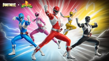 fortnite capitulo 6 temporada 4 shock explosivo nuevas skins power rangers
