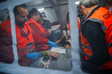 Así se actúa ante una avalancha en un estadio de LaLiga