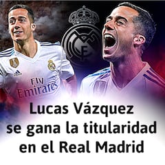 La progresión de Lucas Vázquez