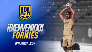 Forni¨¦s firma por la AD Alcorc¨®n