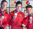 Andrés García y Juan Antonio García, oro y bronce mundial junior en foso