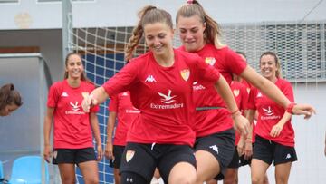 Jugadoras del Santa Teresa.