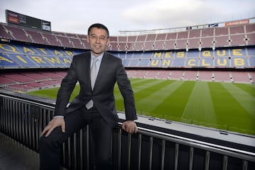Se convirti¨® en presidente del FC Barcelona el 23 de enero de 2014, despu¨¦s de que Sandro Rosell presentara su dimisi¨®n, cargo que revalid¨® en las elecciones del 18 de julio de 2015, cuando su candidatura gan¨® con casi el 55% de los votos. Present¨® su dimisi¨®n el 27 octubre de 2020
