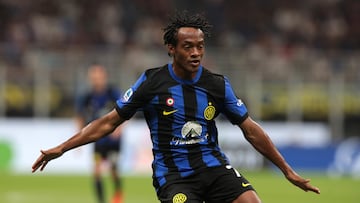 Juan Guillermo Cuadrado, volante colombiano de Inter de Milán