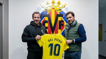 Del Piero conoce el proyecto de cantera del Villarreal