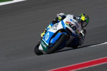 Moto2. Pol Espargaró séptimo en la calificación.