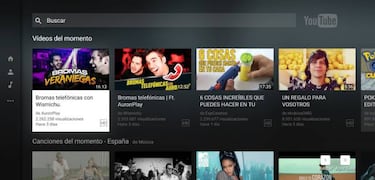 Así luce la nueva interfaz de YouTube TV