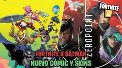 Fortnite x Batman: nuevas skins y c&oacute;mic de DC
