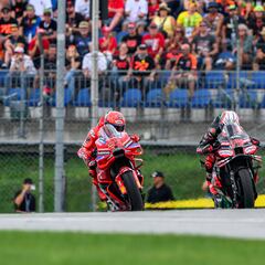 Márquez clavó la carrera de Austria una hora antes en el camión Ducati