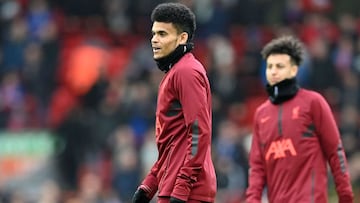 Luis Fernando Díaz, jugador de Liverpool