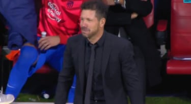 Los estados de ánimo del Cholo: lágrimas, resoplidos, euforia...