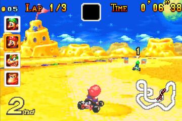 mario kart, gba, super circuit
